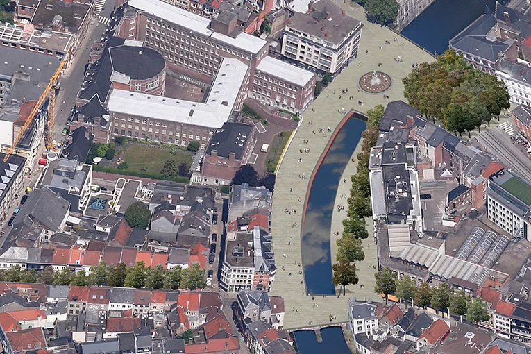 Dirk Coopman, Architect, Urban design, Gent, Stedenbouw, ruimtelijke ordening, plein, Francois Laurentplein